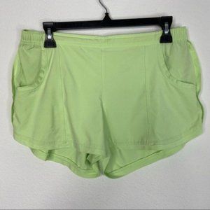Athleta Light Green Shorts Size M